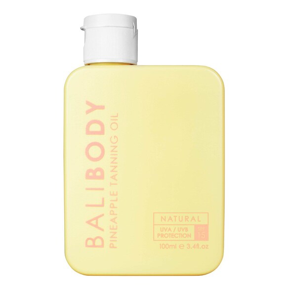 Tanning Oil Pineapple SPF15 - Óleo Bronzeador, Bali Body