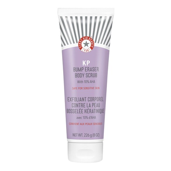 KP Bump Eraser Body Scrub with 10% AHA - Exfoliante Corporal com AHA , FIRST AID BEAUTY