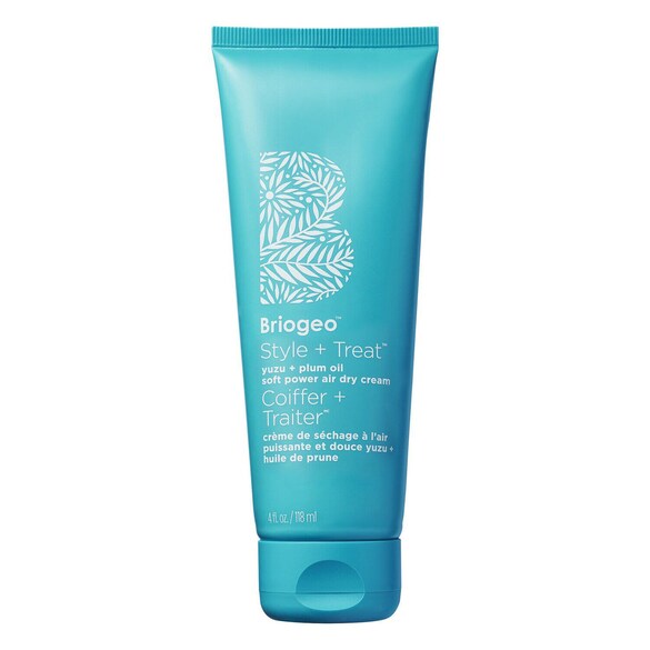 Style + Treat Yuzu + Plum Oil - Creme para o cabelo de secagem ao ar livre, Briogeo