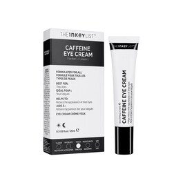 Creme para os olhos com cafeína