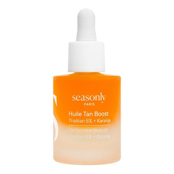 Huile Tan Boost - Preparador solar e prolongador de bronzeado, Seasonly