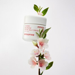 Creme em gel radiante com flor de cerejeira e niacinamida - Creme radiante