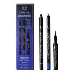 Tattoo Trio Waterproof Eyeliner Set - Coffret Maquilhagem, KVD Vegan Beauty