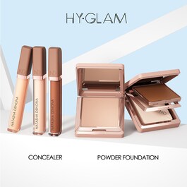 HY-GLAM powder foundation Refill - Base em pó Recarga
