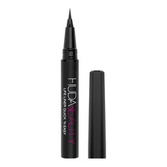 Life Liner Quick ‘n Easy Precision Liquid Liner- Tamanho de Viagem, HUDA BEAUTY