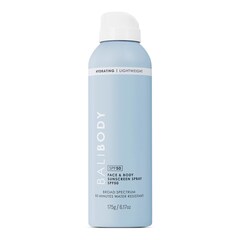 Face & Body Sunscreen-  Spray Protector Solar  SPF50+ , BALI BODY