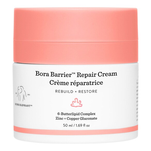 Bora Barrier Crème Réparatrice - Creme de rosto rico em lípidos e ceramidas, Drunk Elephant