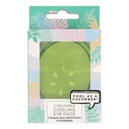 Beauty Junky Multi Use Eye Pads - Discos de olhos refrescantes e reutilizáveis
