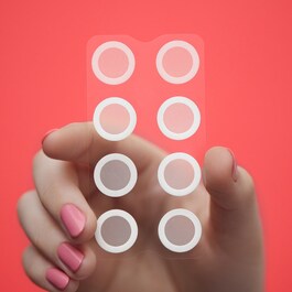 Patches para o tratamento da acne - Microperfuração