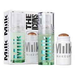 The Icon Set - Pré-base hidratante e Stick bronzeador em creme, Milk