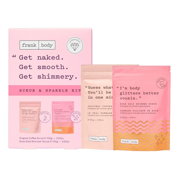 Scrub & Sparkle Kit - Coffret Tratamento Corpo, FRANK BODY