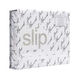 Pure Silk Queen Pillowcase Just Married- Capas de Almofada
