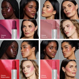 Color Fuse Longwear Glassy Lip + Cheek Balm Blush Stick - Blush em creme