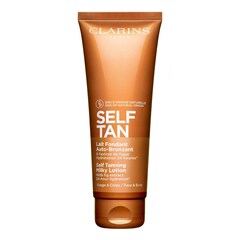 Lait Fondant Auto-Bronzant  - Auto-Bronzeador Rosto e Corpo, Clarins