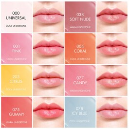 Dior Addict Lip Glow - Bálsamo de lábios hidratante 48h, cor ativada pelo pH