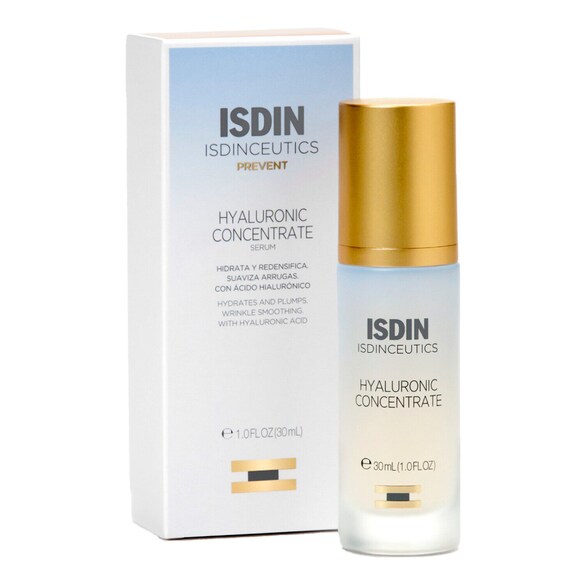 Isdinceutics Hyaluronic Concentrate - Sérum hidratante com ácido hialurónico, Isdin