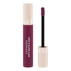 Soft Matte & Easy - Batom Liquido Mate, Sephora Collection
