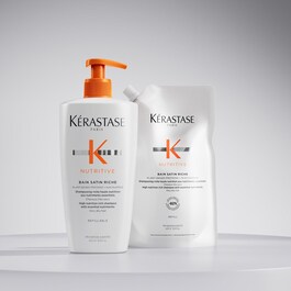 Nutritive Bain Satin Riche - Champô Cabelo muito seco Recarregável