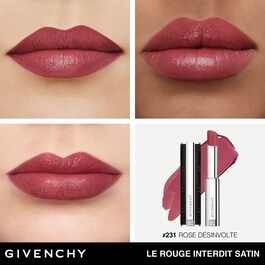 Le Rouge Interdit Satin - Batom com acabamento acetinado