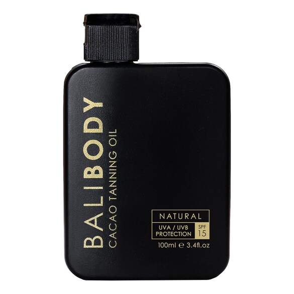 Cacao Tanning Oil SPF 15 - Óleo bronzeador protetor, Bali Body
