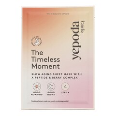 The Timeless Moment – Máscara de tecido anti-idade com peptídeos, YEPODA