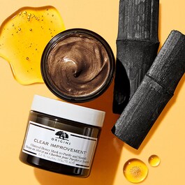 Clear Improvement Charcoal Honey Mask - Máscara Facial de Mel e Carvão