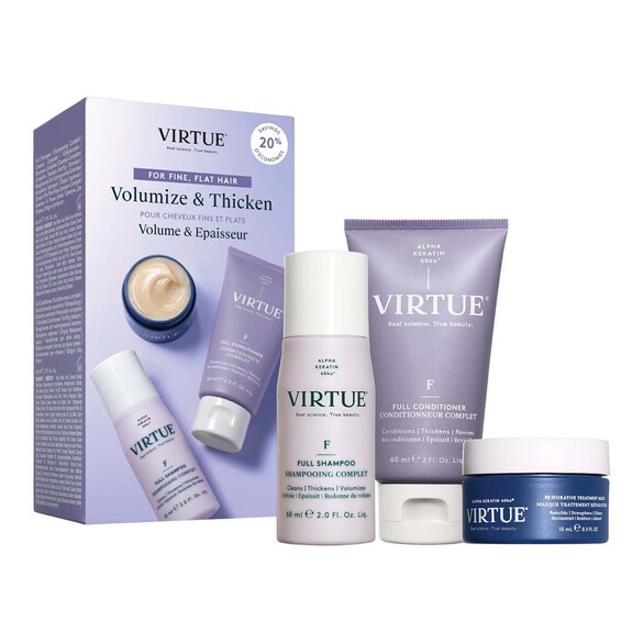 Voluminize Kit - Coffret Cuidados de Cabelo, Virtue