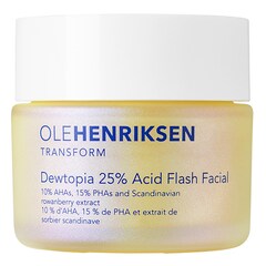 Dewtopia 25% Acid Flash Facial - Máscara esfoliante facial, Ole Henriksen