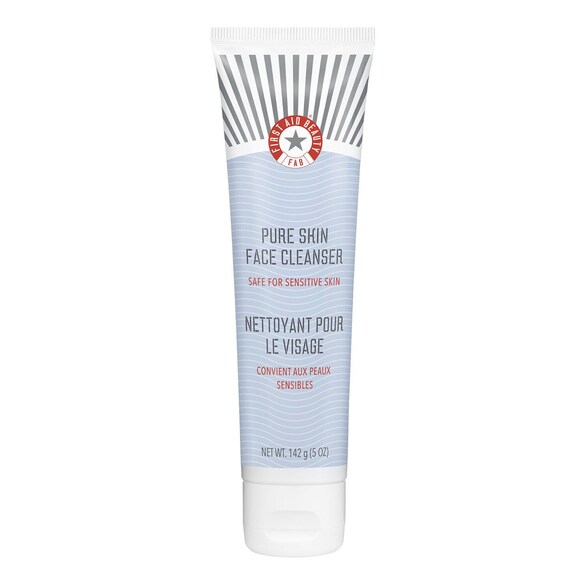 Pure Skin Face Cleanser - Gel Limpeza 2 em 1, FIRST AID BEAUTY