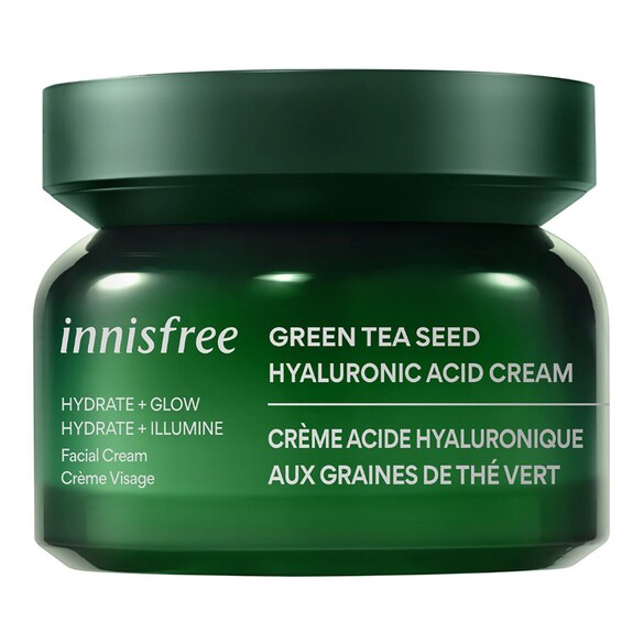 Green Tea Seed Hyaluronic Acid Cream- Creme Hidratante Facial, INNISFREE