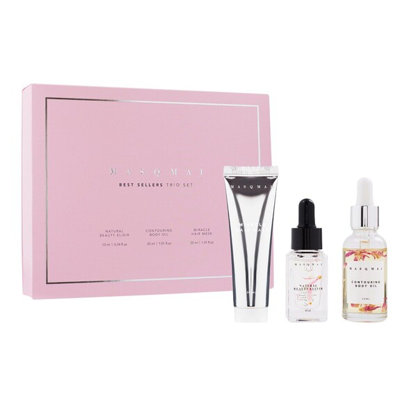 Best Seller Set - Rotina Corpo e Cabelo formato viagem, Masqmai