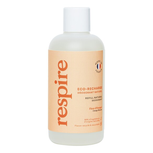 Eco-Recharge - Desodorizante natural de flor de laranjeira, RESPIRE