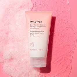 Dewy Glow Jam Cleanser with Jeju Cherry Blossom - Gel Limpeza Facial