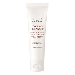 Soy Face Cleanser - Produto de limpeza e desmaquilhante facial de soja, Fresh