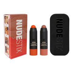 Sunkissed Peach Blush and Bronze 2-Piece Kit - Coffret Maquilhagem Tez, Nudestix