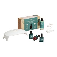  Essentiel Green Flash Poppy Red - Coffret Unhas, Manucurist
