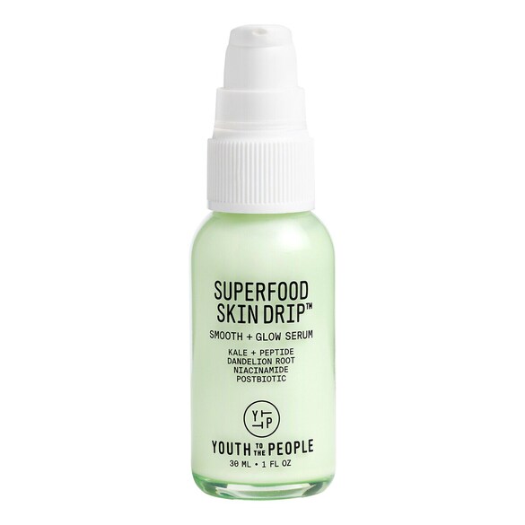 Superfood Skin Drip™ - Sérum Alisante + Iluminador enriquecido com Couve kale, Youth To The People