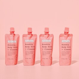 Rosehip Body Scrub & Cleanser - Exfoliante