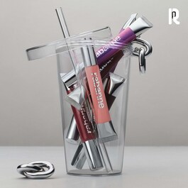 Rouge Rabanne Glowies - Gloss com cor ultra brilhante não pegajoso