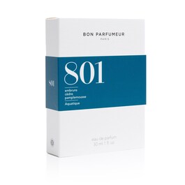 Eau de Parfum 801 : Sea spray, cedar, grapefruit