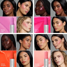 Color Fuse Longwear Glassy Lip + Cheek Balm Blush Stick - Blush em creme