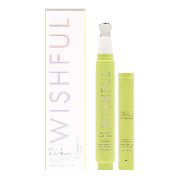 Sérum Eye Lift 1% Bakuchiol & Peptides -  Sérum de Olhos, WISHFUL