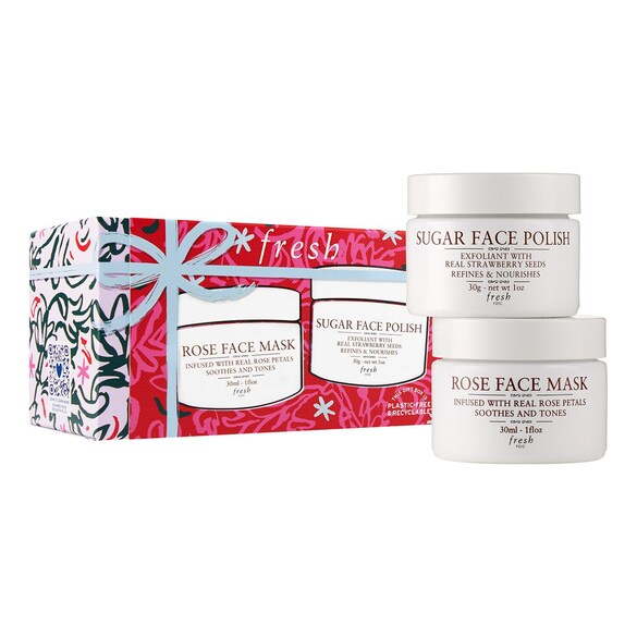 Day & Night  masques à la rose et au sucre - Coffret Tratamento Rosto, FRESH