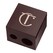 Duo pencil sharpener for eyeliner & eyeshadow pencils