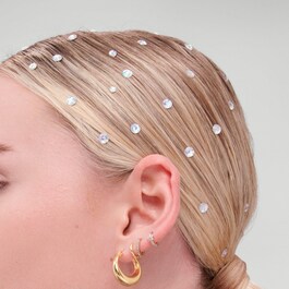 Pedras de strass para o cabelo - Pedras de strass autocolantes para o cabelo