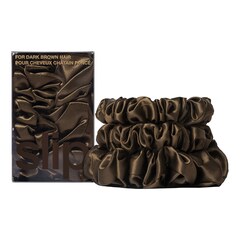 Back to basics - Elásticos Seda Pura Para cabelo castanho escuro, Slip