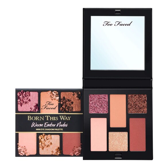 Born This Way Warm Ember Nudes - Paleta de sombras para os olhos, Too Faced
