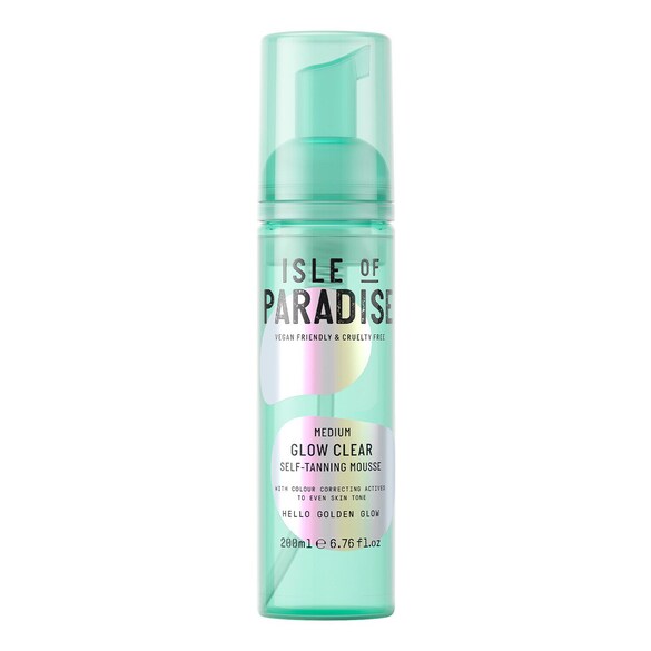 Glow Clear - Mousse Autobronzeadora, ISLE OF PARADISE