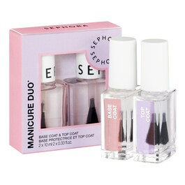 Kit Duo de Manicura - Top coat e Base protetora