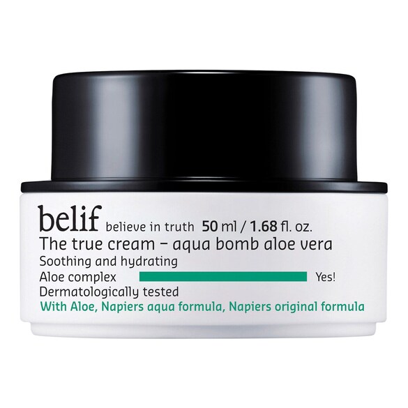 The True Cream Aqua Bomb Aloe Vera - Gel-Crème Hidratante, BELIF